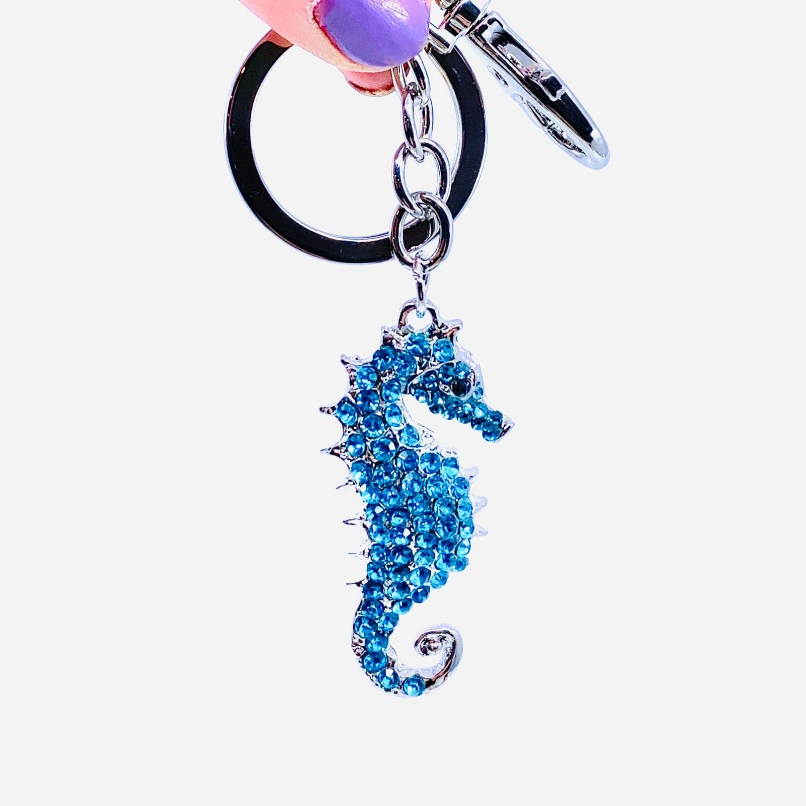 Bejeweled Key Chain 6, Seahorse Accessory Kubla Craft 