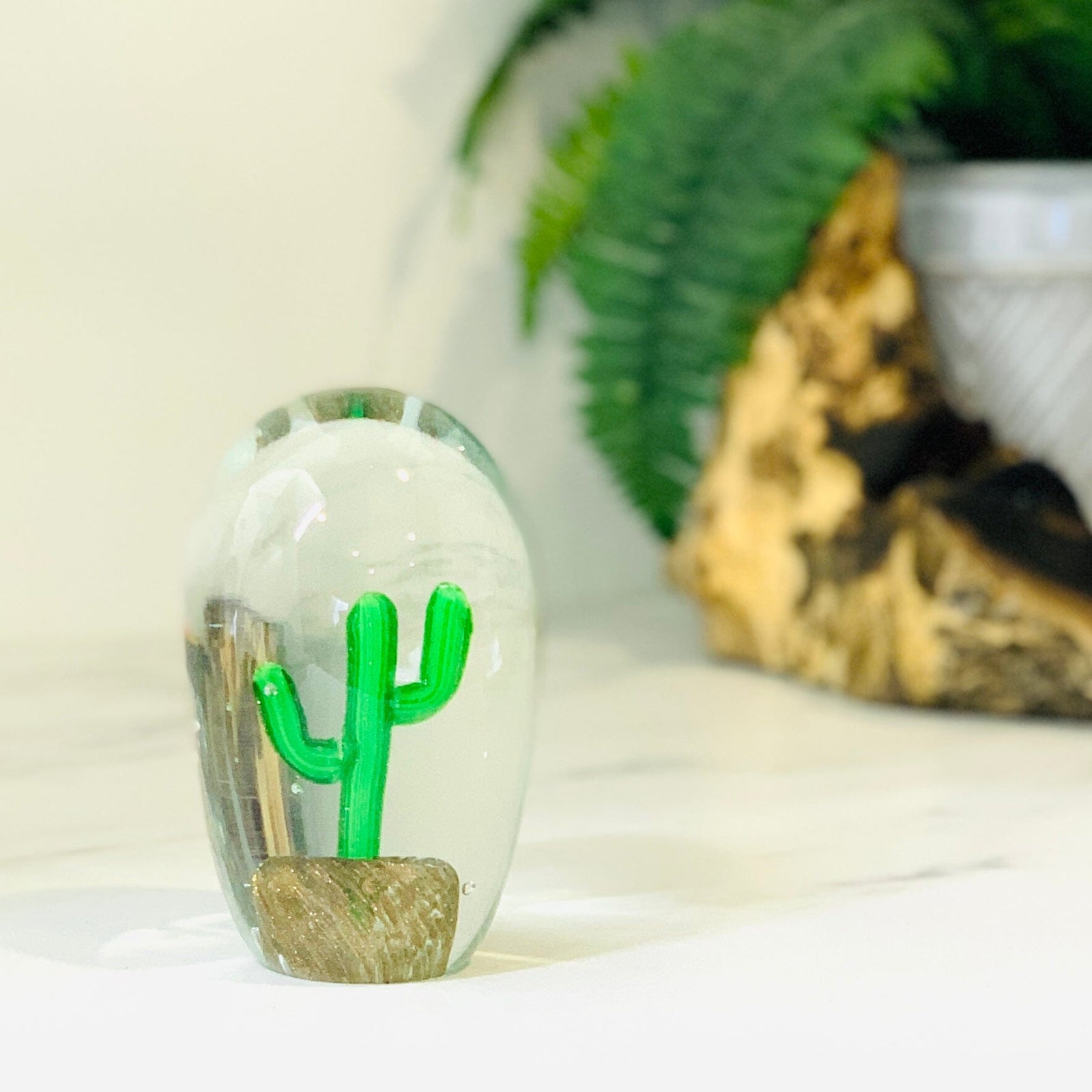 Saguaro Cactus Paperweight Paperweight Dynasty 