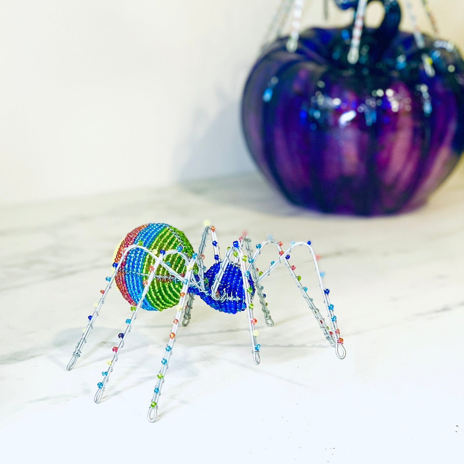 Beaded Spider, Multi Decor African Modern 