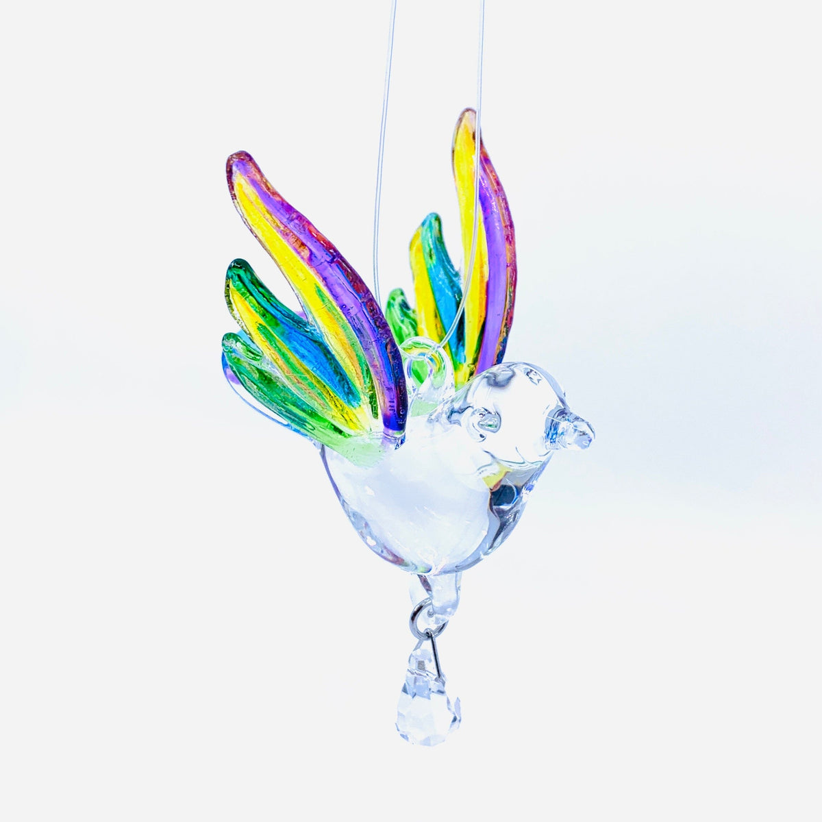 Dazzle Glass Dove, Rainbow 6 Alex 