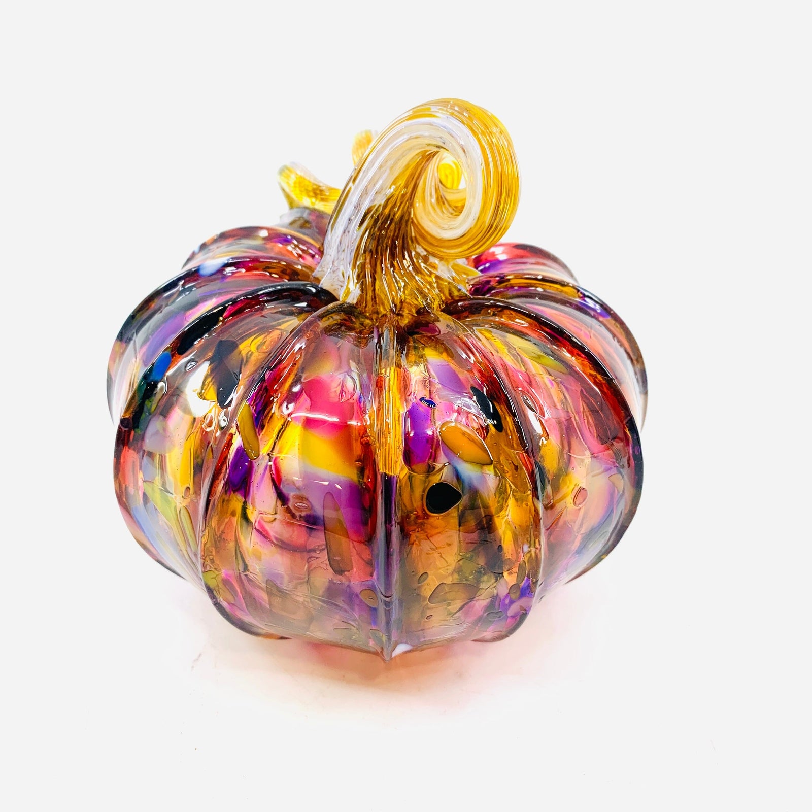 Daily Pumpkin 1972 Squat Gabby Luke Adams Glass Blowing Studio 