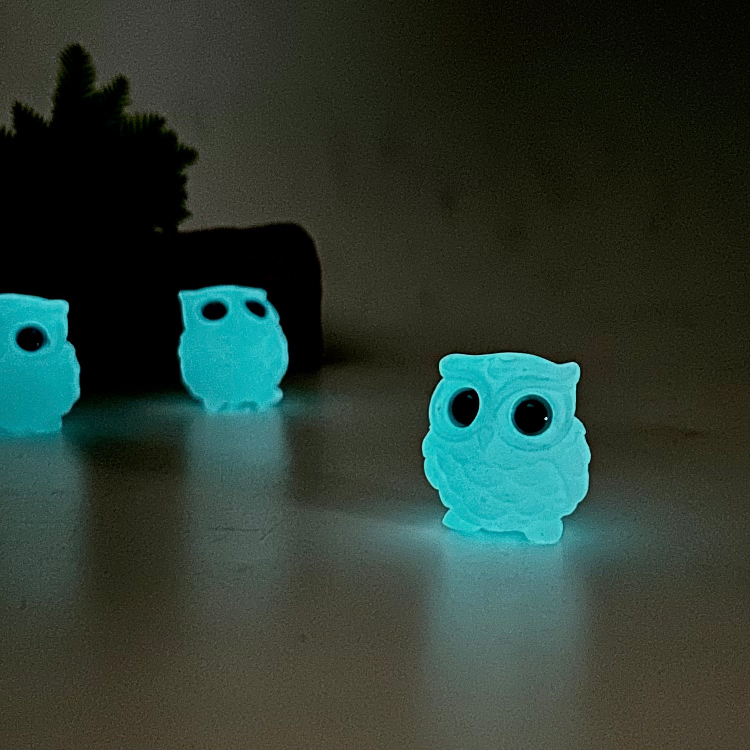 Tiny Glow Owl 178 Miniature - 