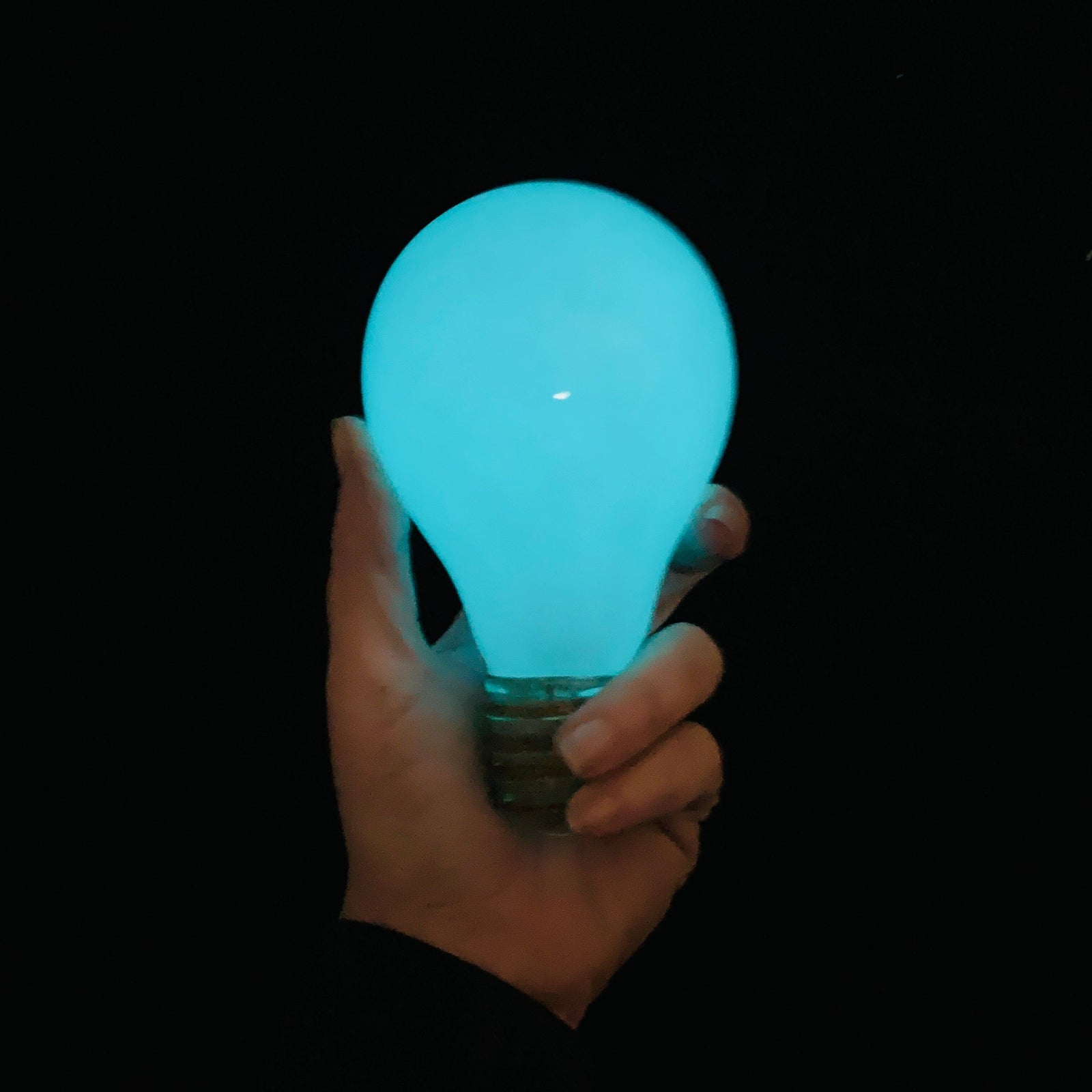 Glow Glass Lightbulb Paperweight Dynasty 