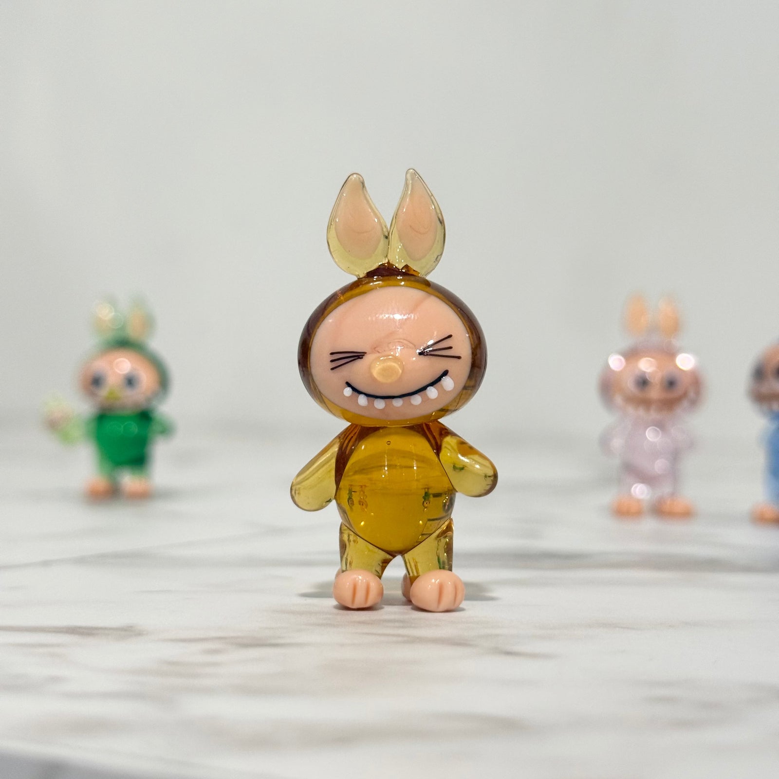 Glass Labubu Monsters, Brown Alex 