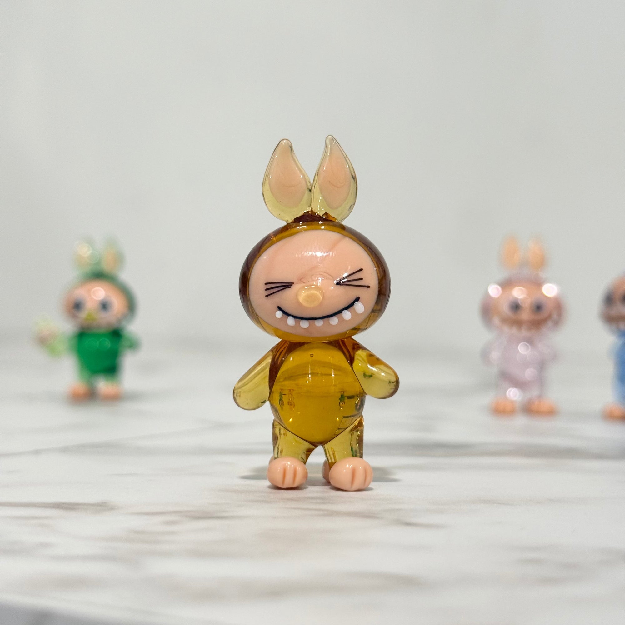 Glass Labubu Monsters, Brown Alex 