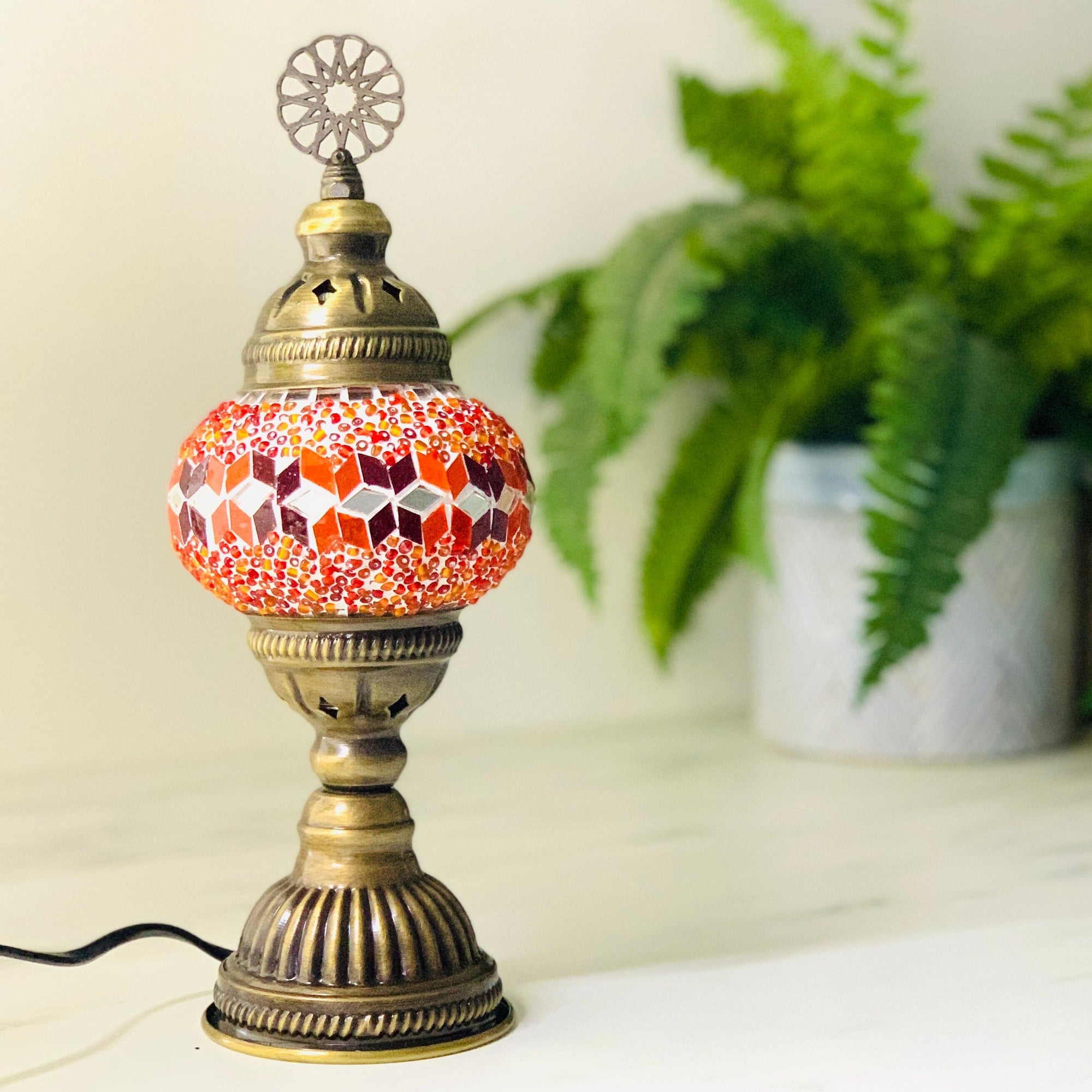 Turkish Mosaic Lamp, 29 Decor Natto USA 