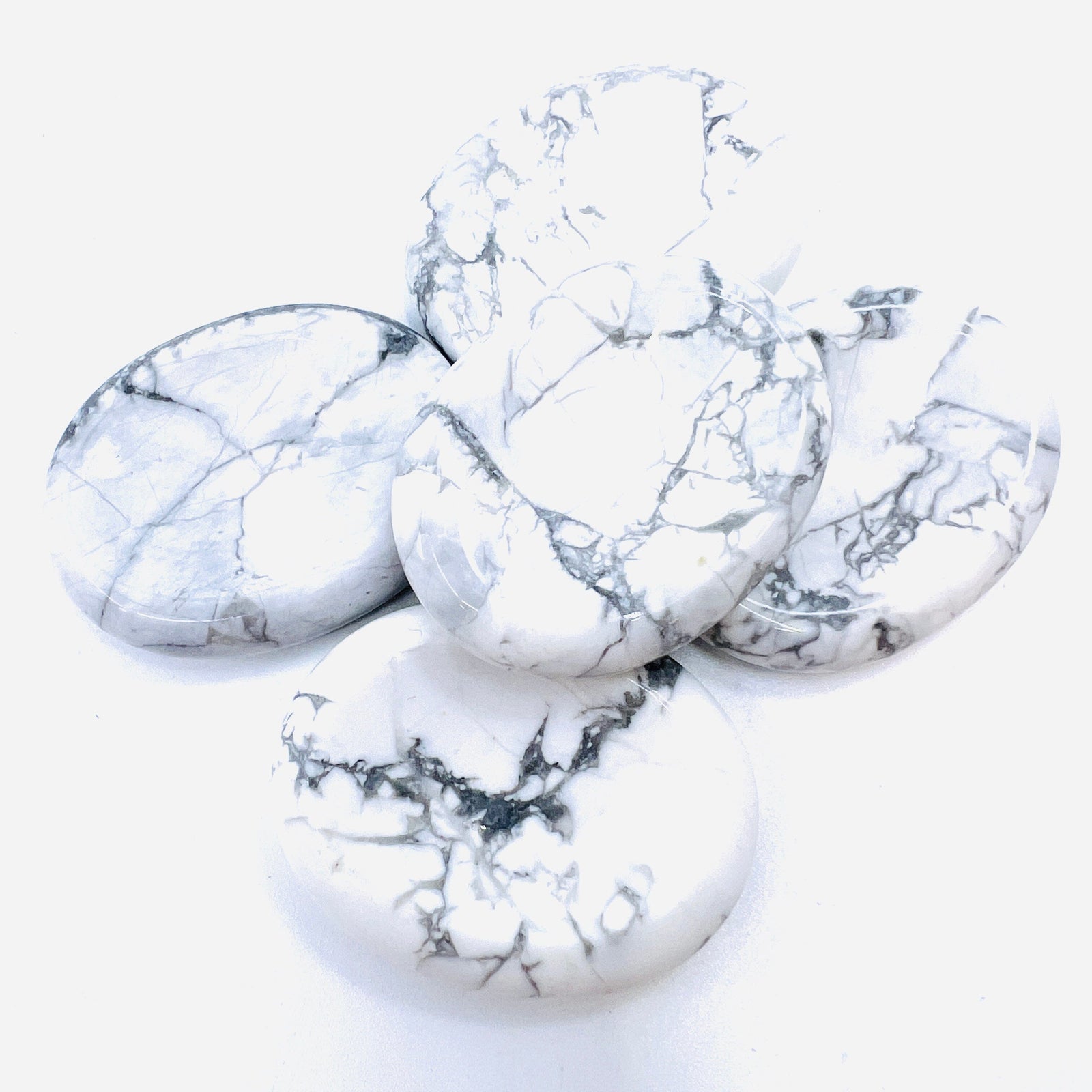 Howlite Soothing Stone Decor Earth's Elements 