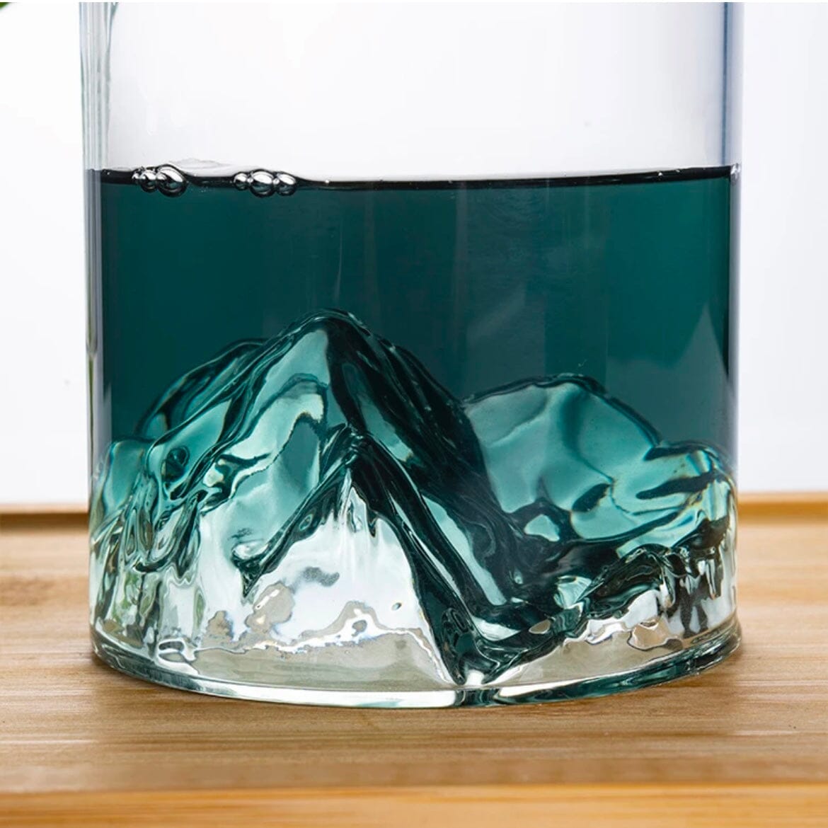 Mountain Drinking Glass Decor - 