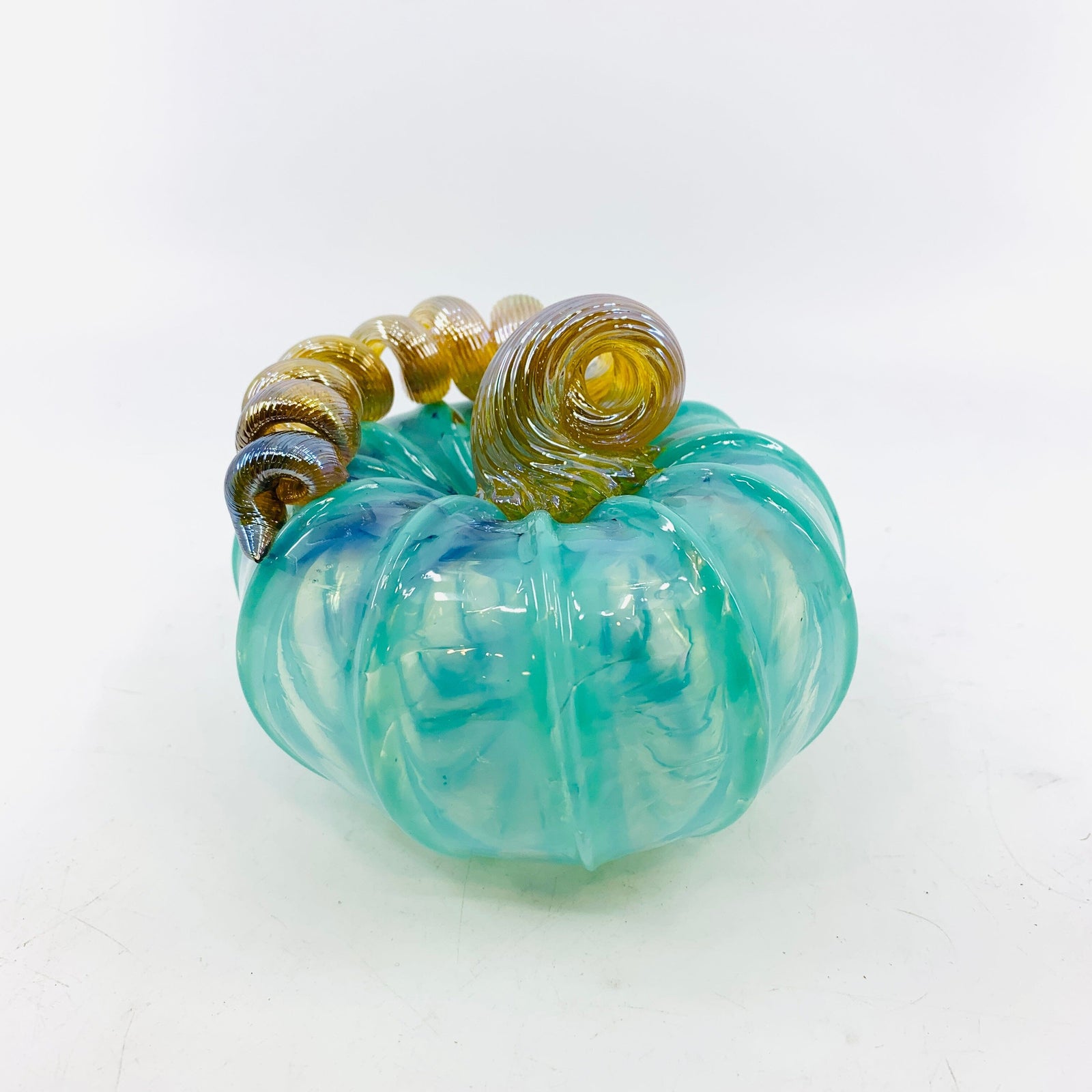 Daily Pumpkin 1932 Squat Gabby Luke Adams Glass Blowing Studio 