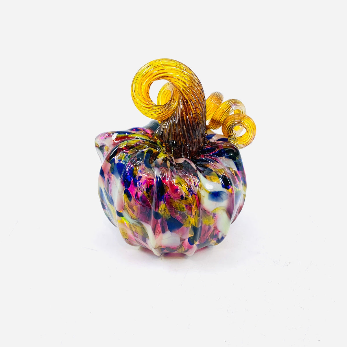 Daily Pumpkin 1965 “Oops” Catkin Gabby Luke Adams Glass Blowing Studio 