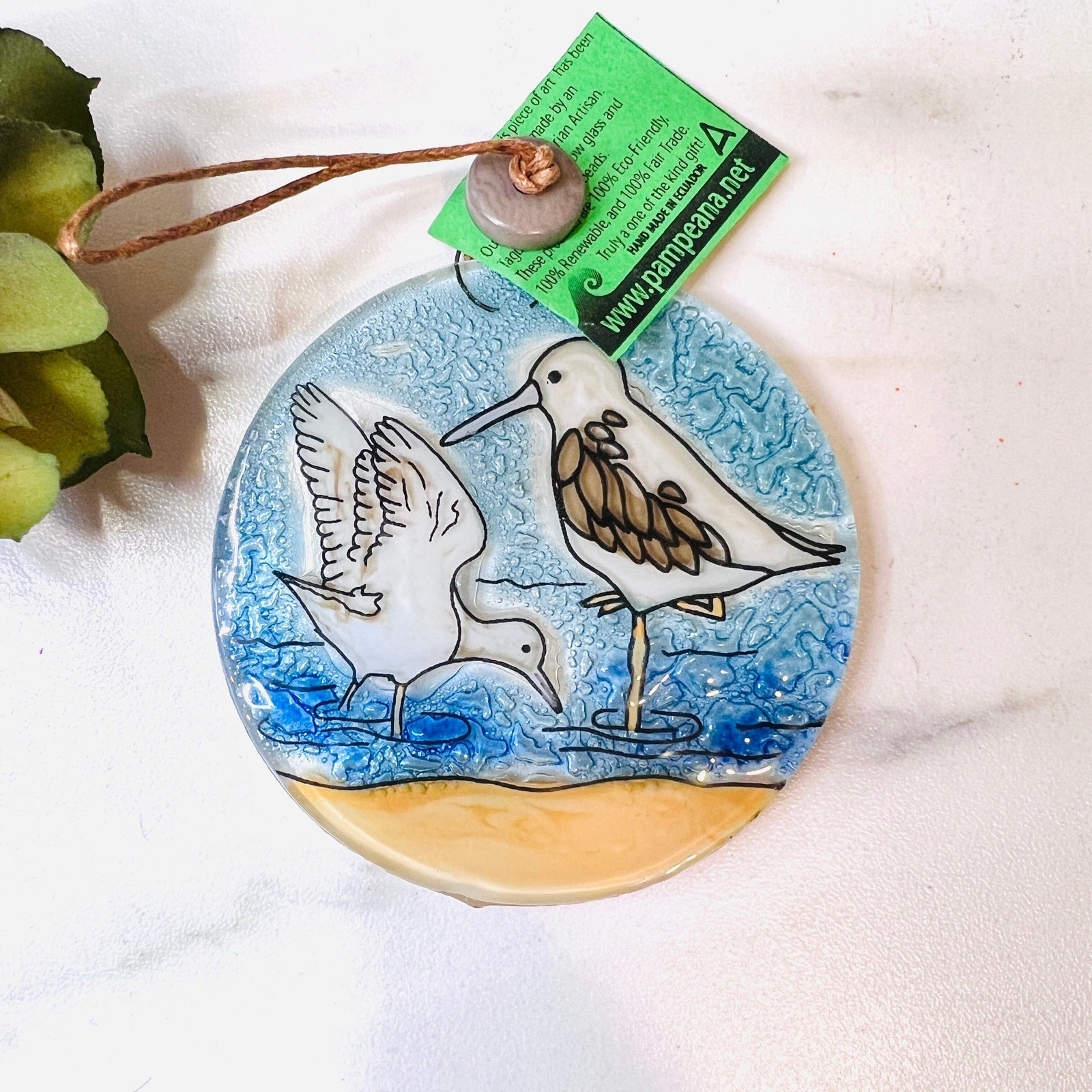 Fair Trade Ornament 4 Beach Sips Ornament Pam Peana 