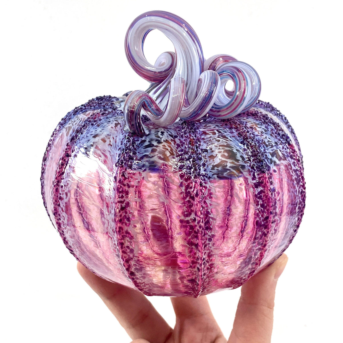 Facebook Live Pumpkin 15 Gabby Luke Adams Glass Blowing Studio 