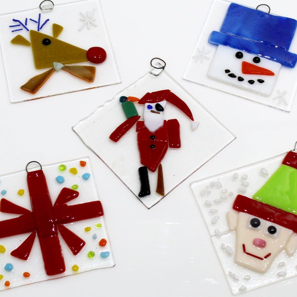 The Basics 1 hour & 2 hour Fused Glass Classes Class Luke Adams Glass Blowing Studio 