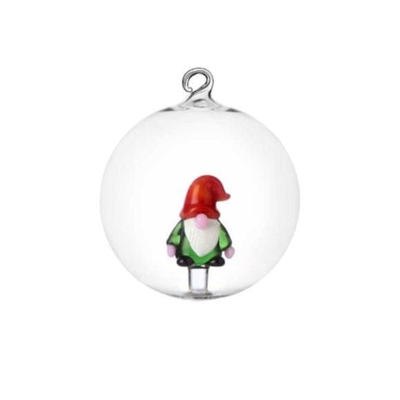 Glass Icon Ornament, Gnome ICHENDORF 