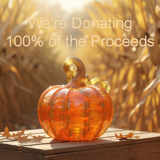 Harley, The Giving Pumpkin Inspo Luke Adams Glass Blowing Studio 