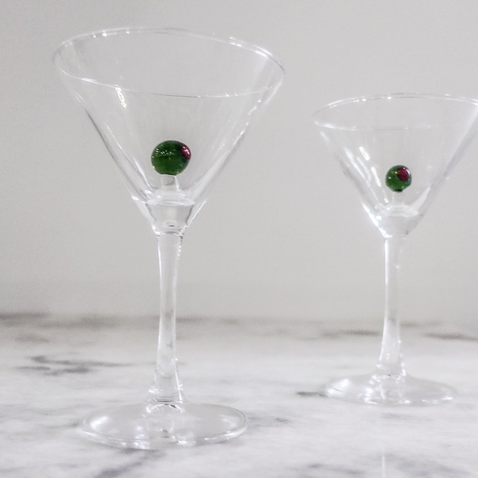 Olive Toothpick/Cotton Swab Holder Decor Creative Co-Op 