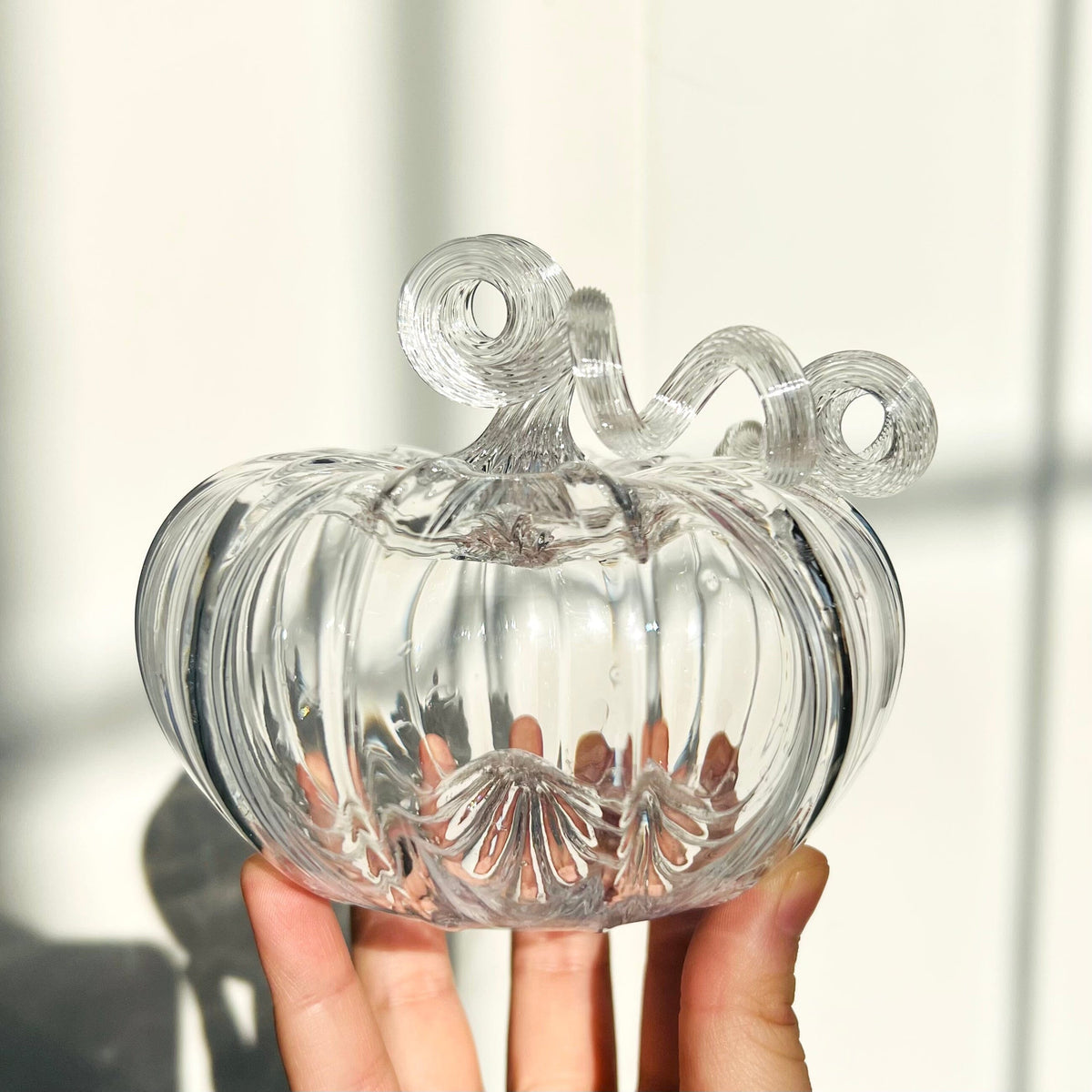 Crystal Daily Pumpkin Squat Black Friday Deal Inspo Luke Adams Glass Blowing Studio 