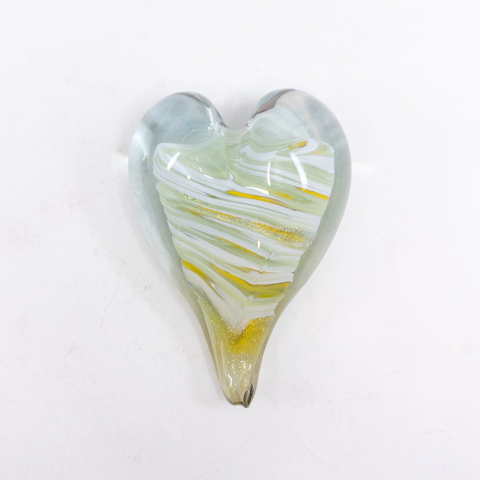 Facebook Live Heart Paper Weight 18 Facebook Live Luke Adams Glass Blowing Studio 