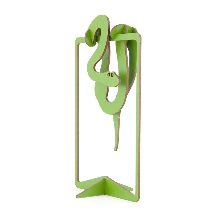 Wooden Animal Puzzle 14, Boa Constrictor Little and Wood 