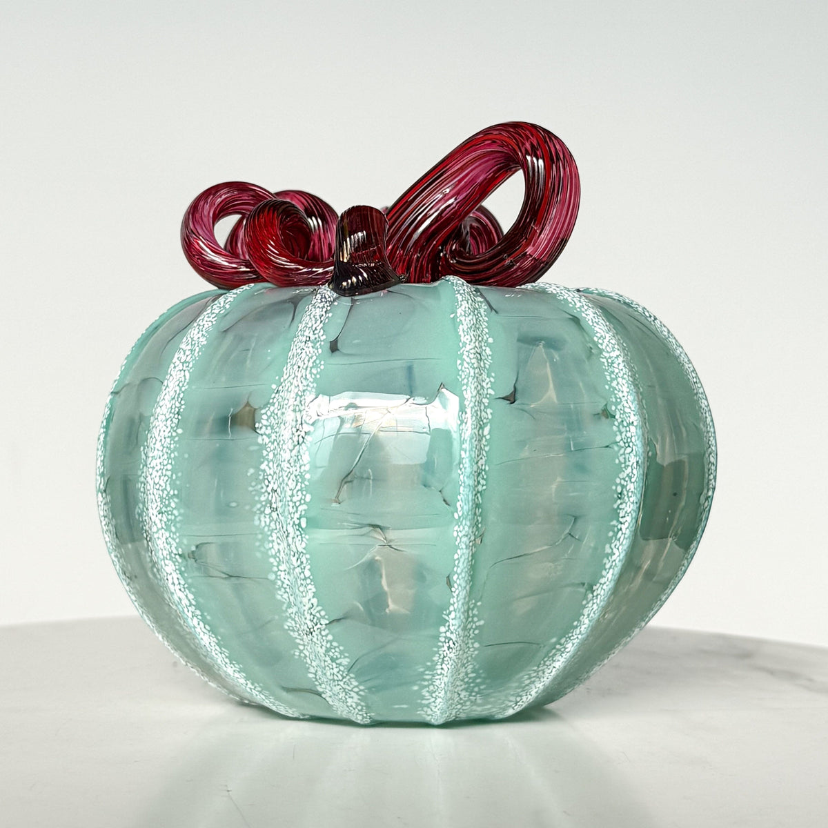 Facebook Live Pumpkin 2 Gabby Luke Adams Glass Blowing Studio 