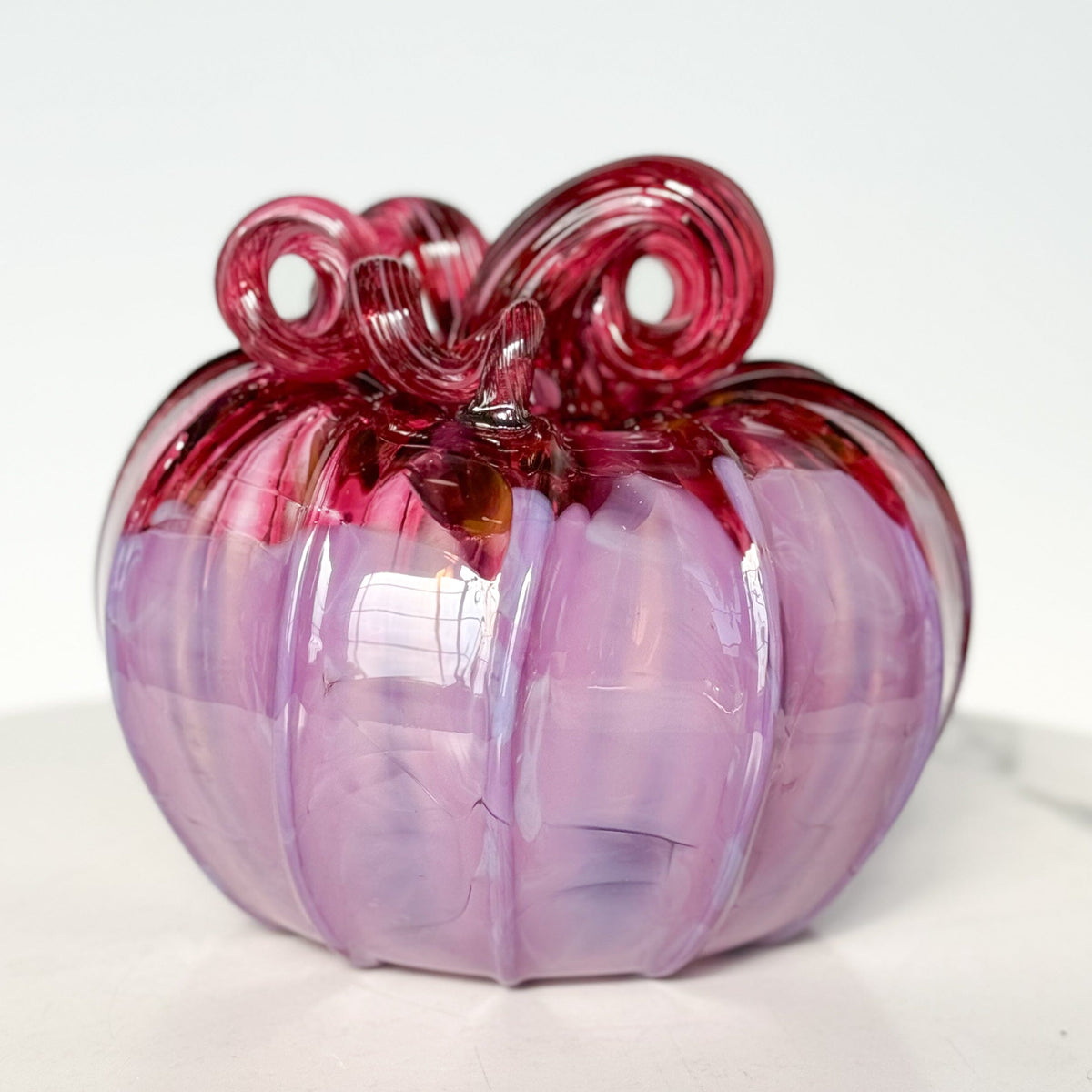 Facebook Live Pumpkin 11 Gabby Luke Adams Glass Blowing Studio 