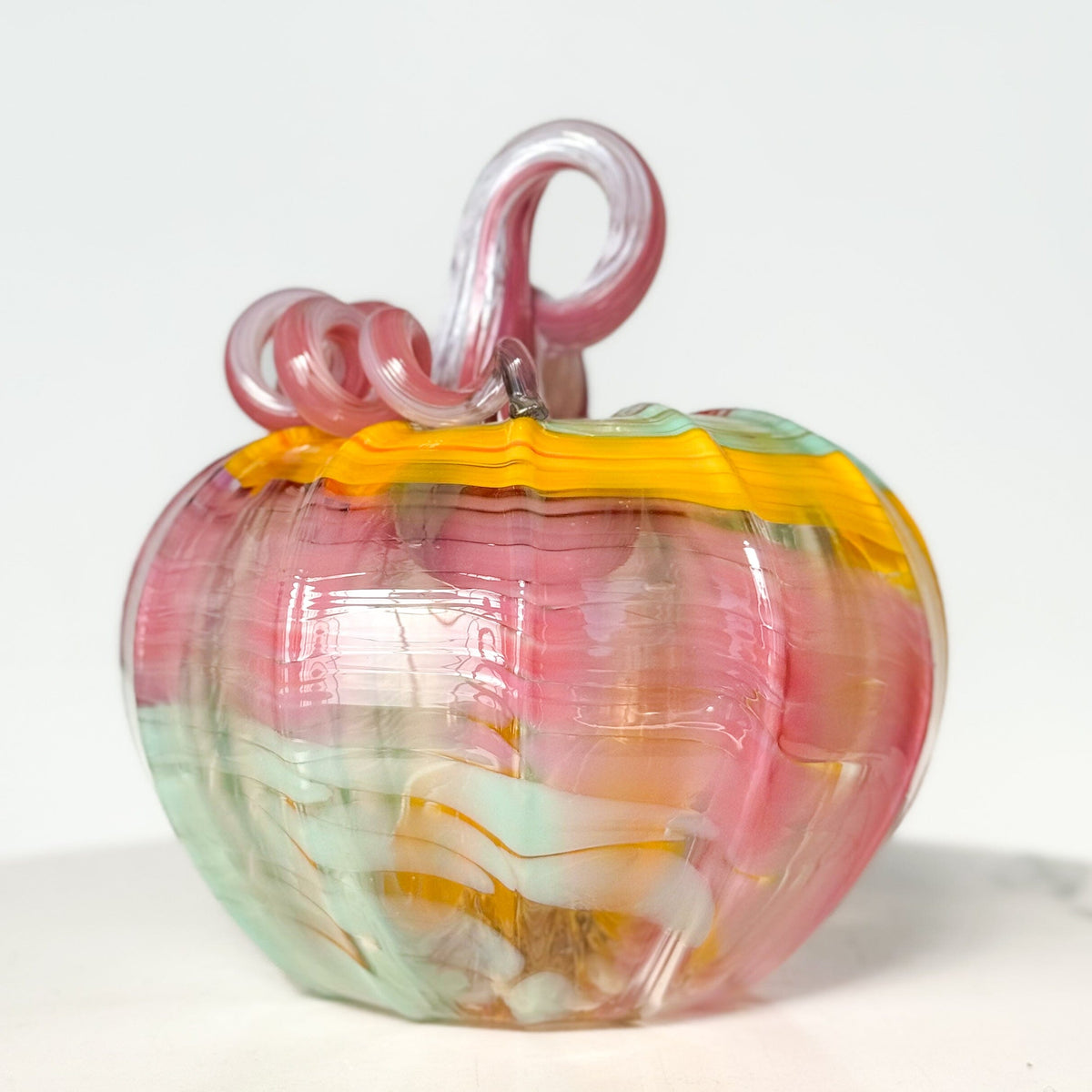 Facebook Live Pumpkin 12 Gabby Luke Adams Glass Blowing Studio 