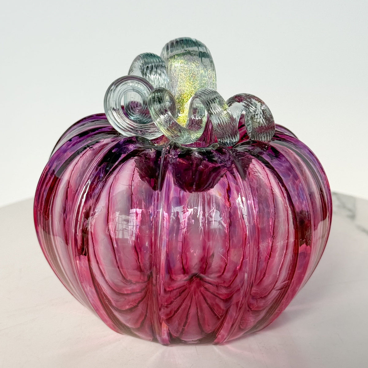 Facebook Live Pumpkin 14 Gabby Luke Adams Glass Blowing Studio 