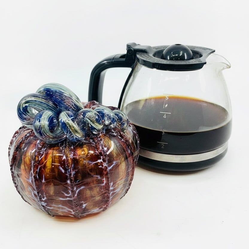 Daily Pumpkin 1983 Squat Raspberry Mocha Gabby Luke Adams Glass Blowing Studio 