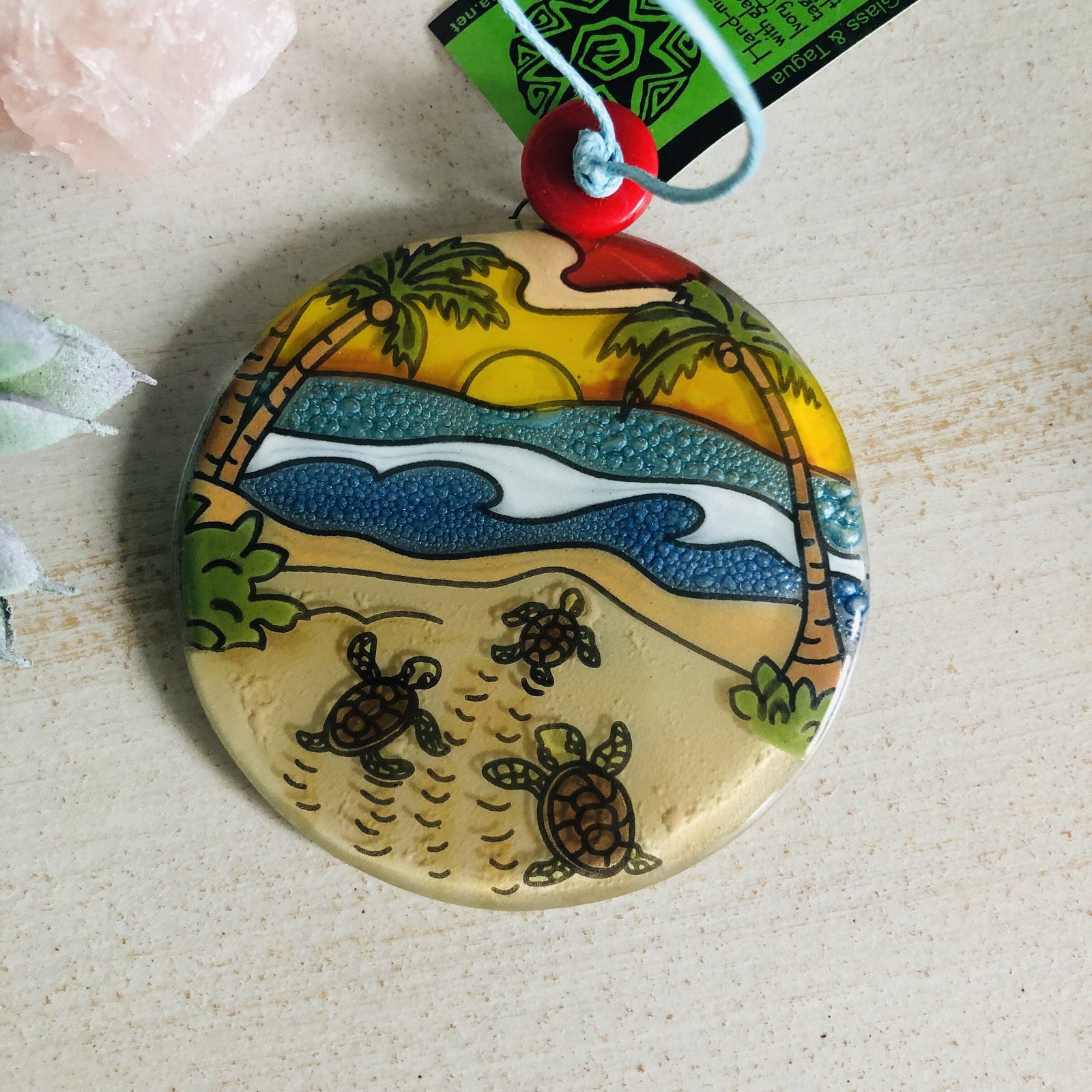 Fair Trade Ornament 23 Hatching Turtles Ornament Pam Peana 