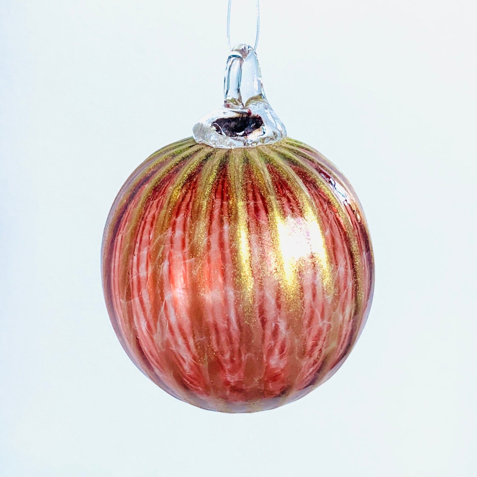 Cranberry Shimmer Ornament James Bilodeau 