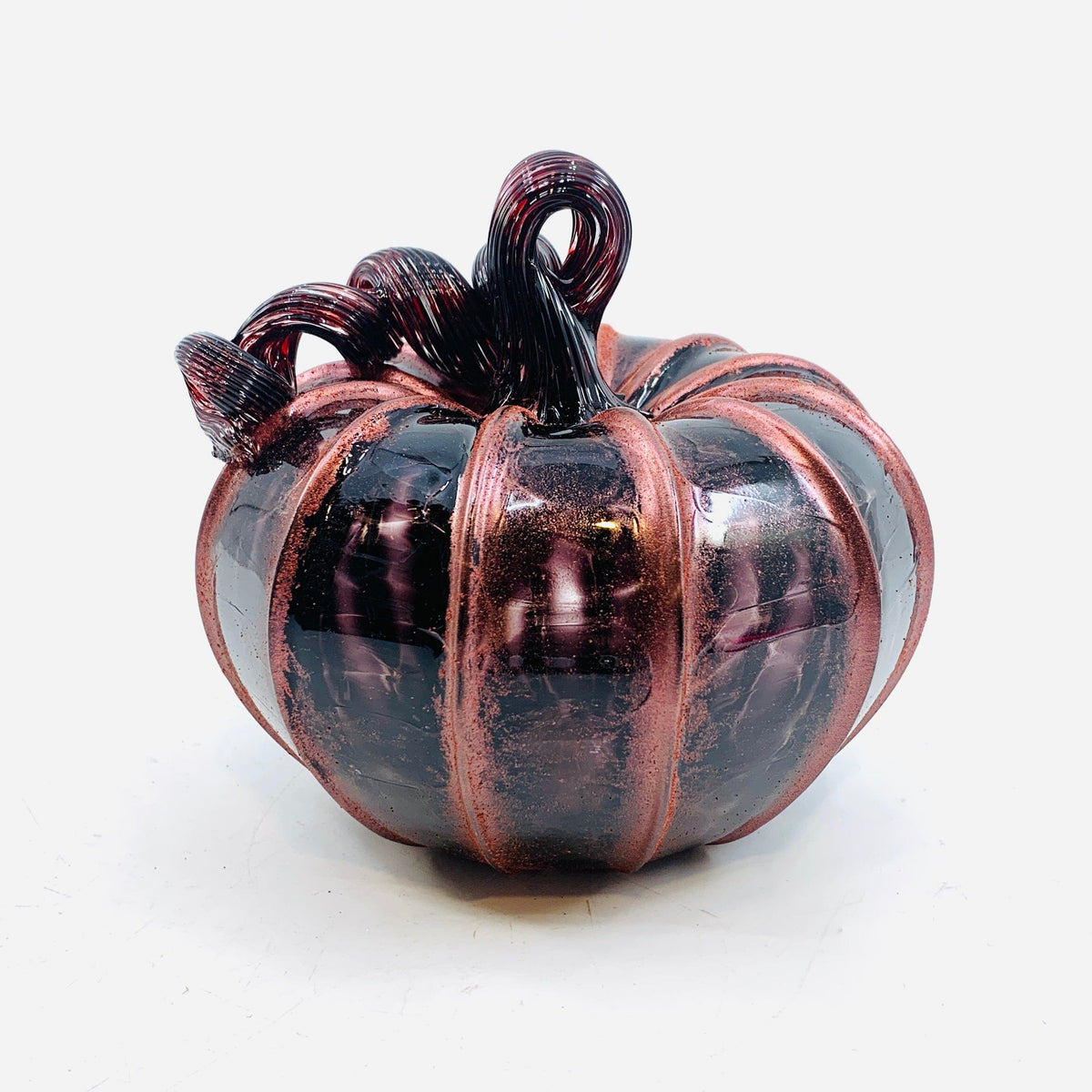 Best Pumpkin of The Day 1363 Shimmer Squat Daily Pumpkin Luke Adams Glass Blowing Studio 