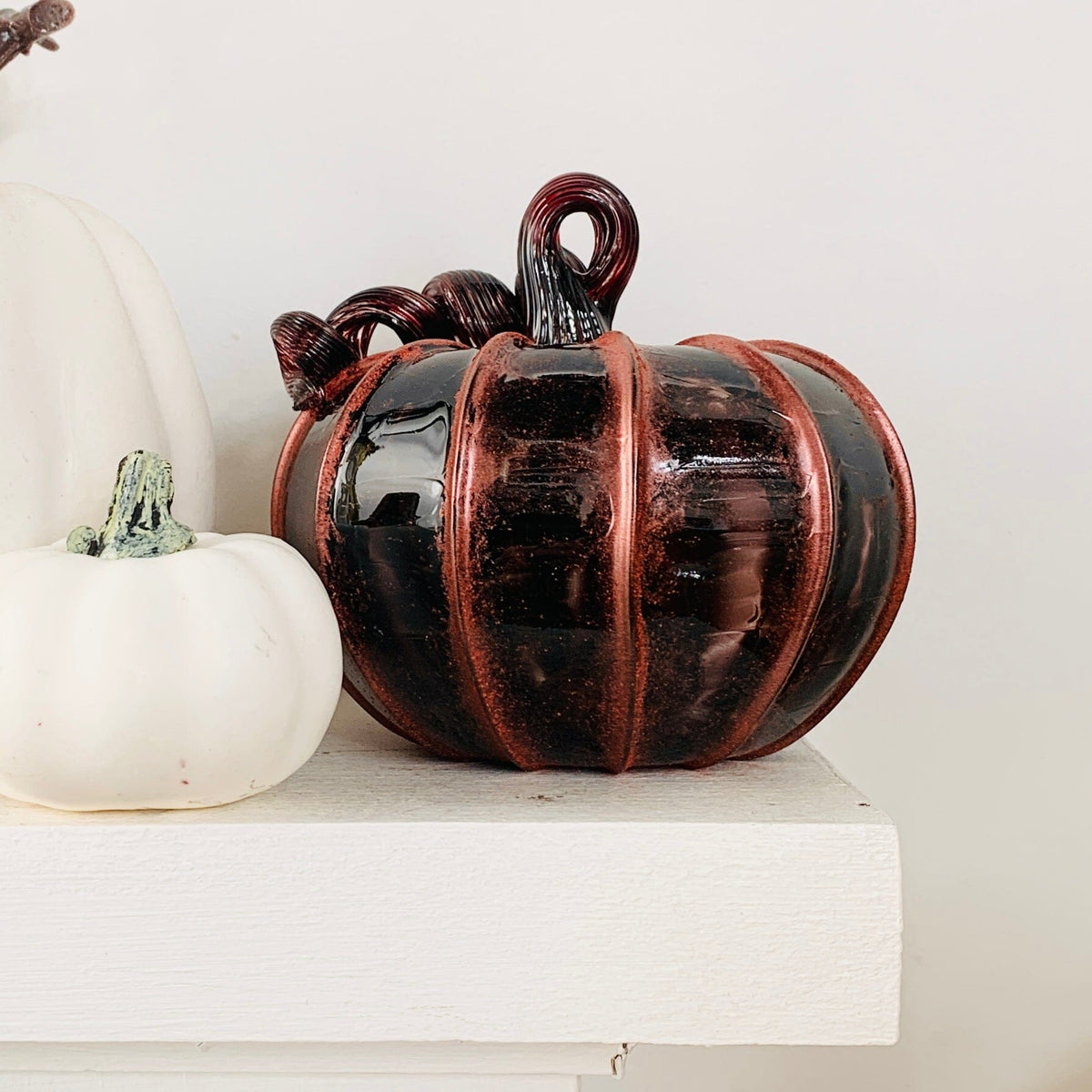 Best Pumpkin of The Day 1363 Shimmer Squat Daily Pumpkin Luke Adams Glass Blowing Studio 