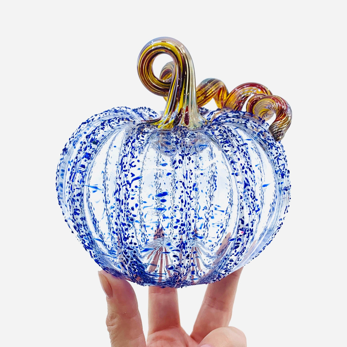 Daily Pumpkin 1365 Squat Daily Pumpkin Luke Adams Glass Blowing Studio 