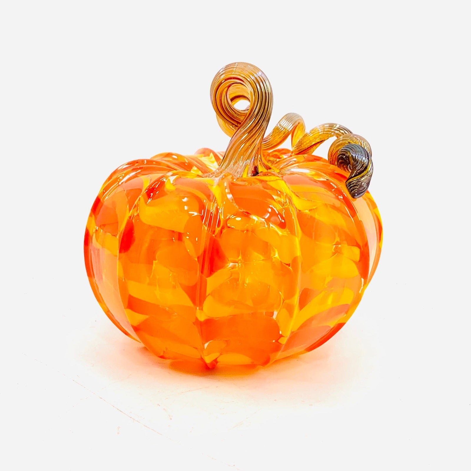 Daily Pumpkin 1366 Squat Daily Pumpkin Luke Adams Glass Blowing Studio 