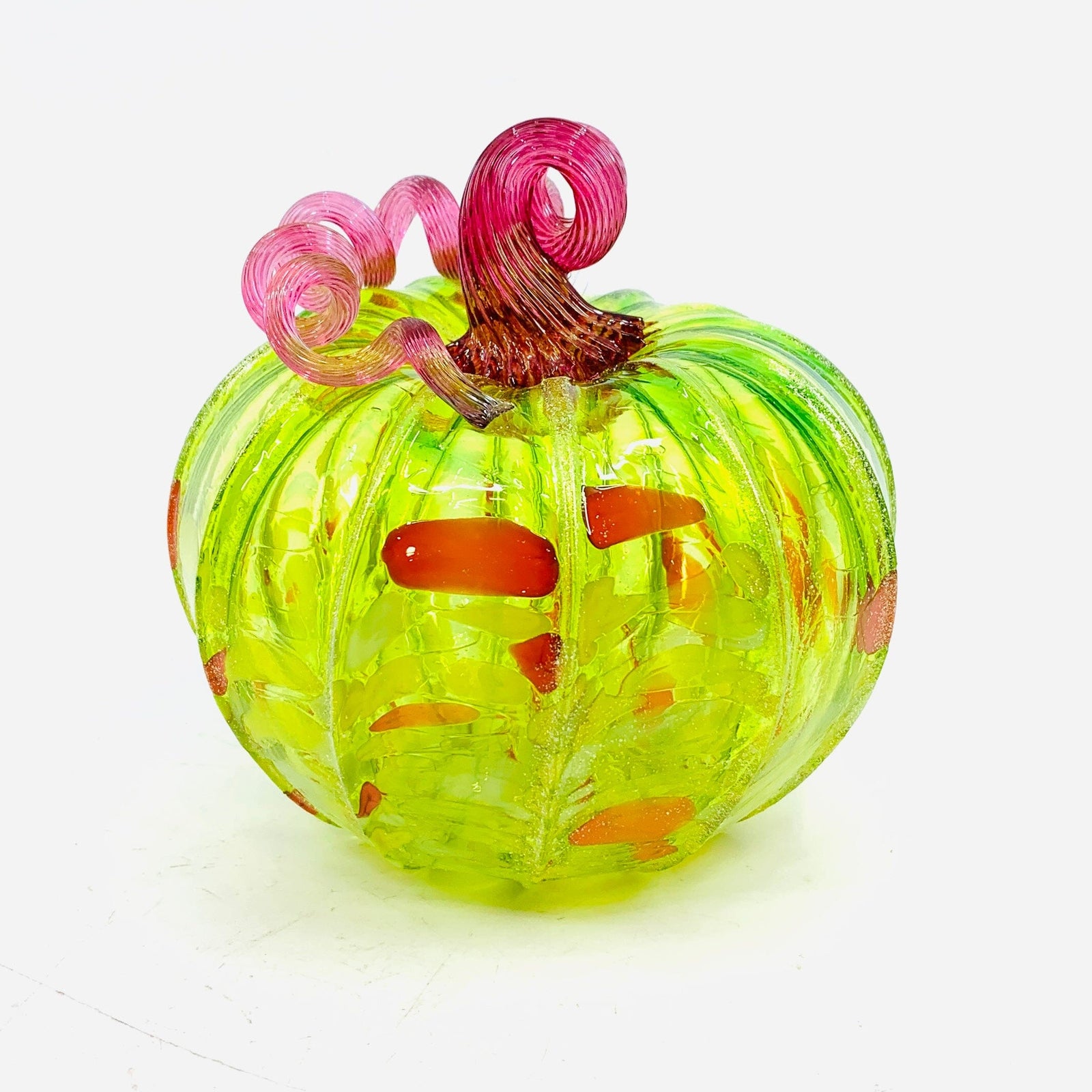 Daily Pumpkin 1381 Squat Daily Pumpkin Luke Adams Glass Blowing Studio 