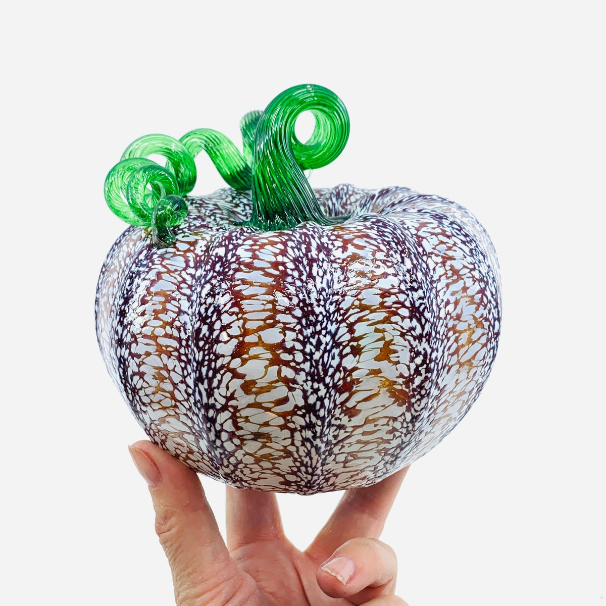 Daily Pumpkin 1383 Squat Daily Pumpkin Luke Adams Glass Blowing Studio 
