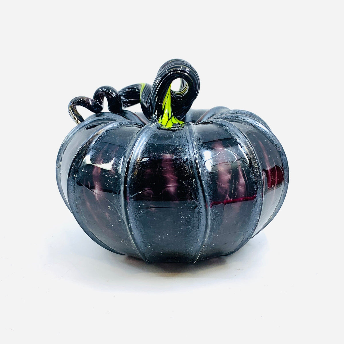 Daily Pumpkin 1390 Shimmer Squat Daily Pumpkin Luke Adams Glass Blowing Studio 