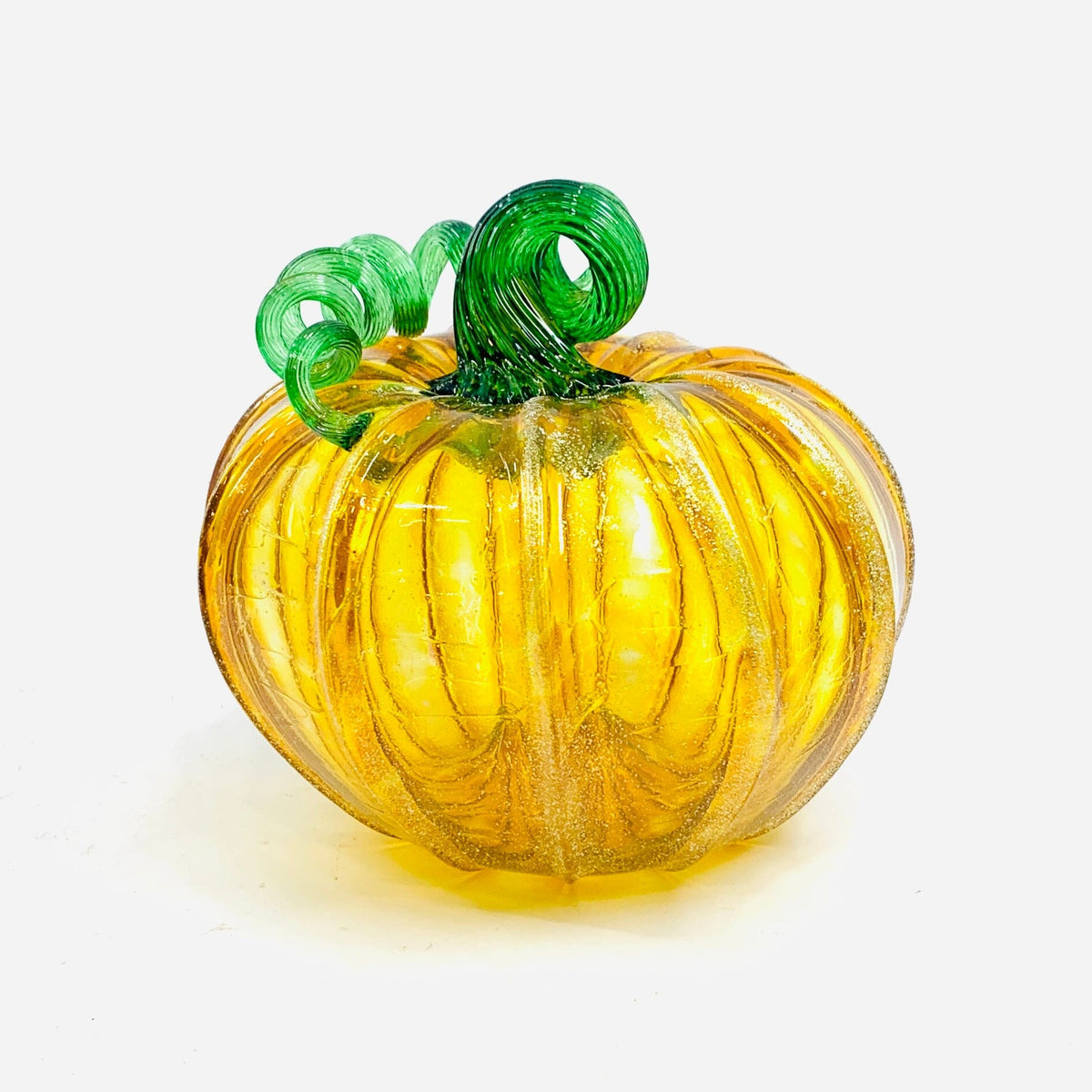 Daily Pumpkin 1402 Shimmer Squat Daily Pumpkin Luke Adams Glass Blowing Studio 