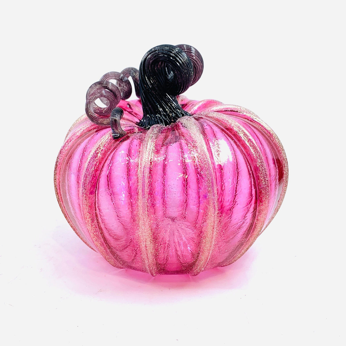 Daily Pumpkin 1403 Shimmer Squat Daily Pumpkin Luke Adams Glass Blowing Studio 