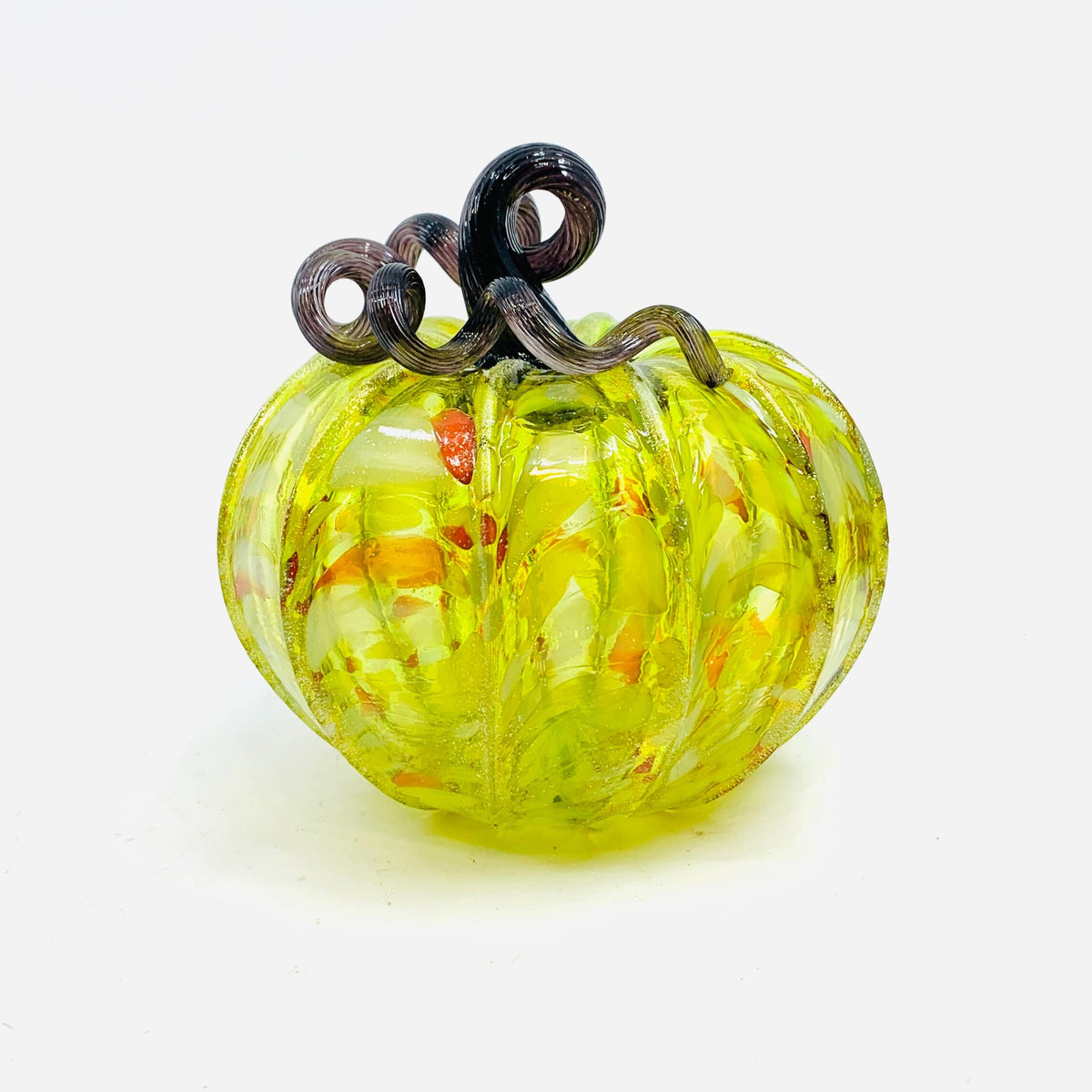 Daily Pumpkin 1408 Shimmer Squat Daily Pumpkin Luke Adams Glass Blowing Studio 