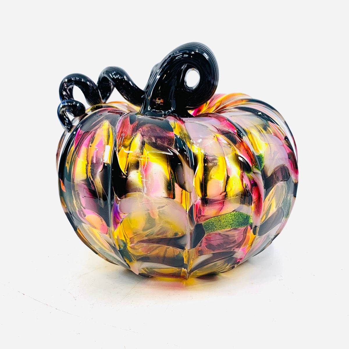 Daily Pumpkin 1411 Squat Daily Pumpkin Luke Adams Glass Blowing Studio 