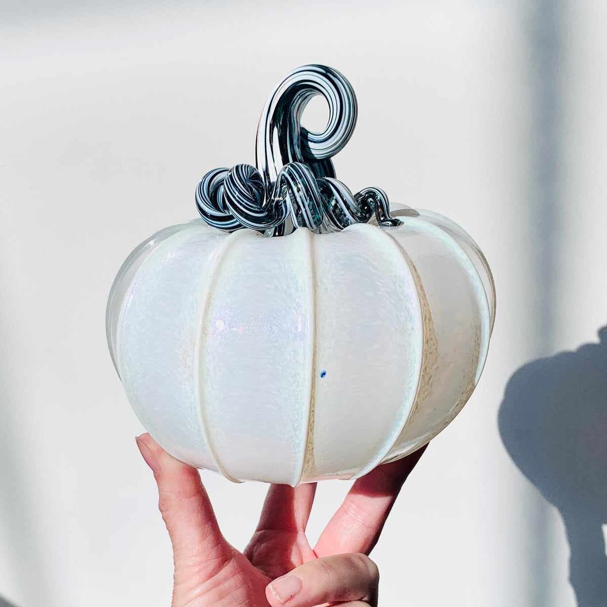 Daily Pumpkin 1413 Jumbo Squat Daily Pumpkin Luke Adams Glass Blowing Studio 