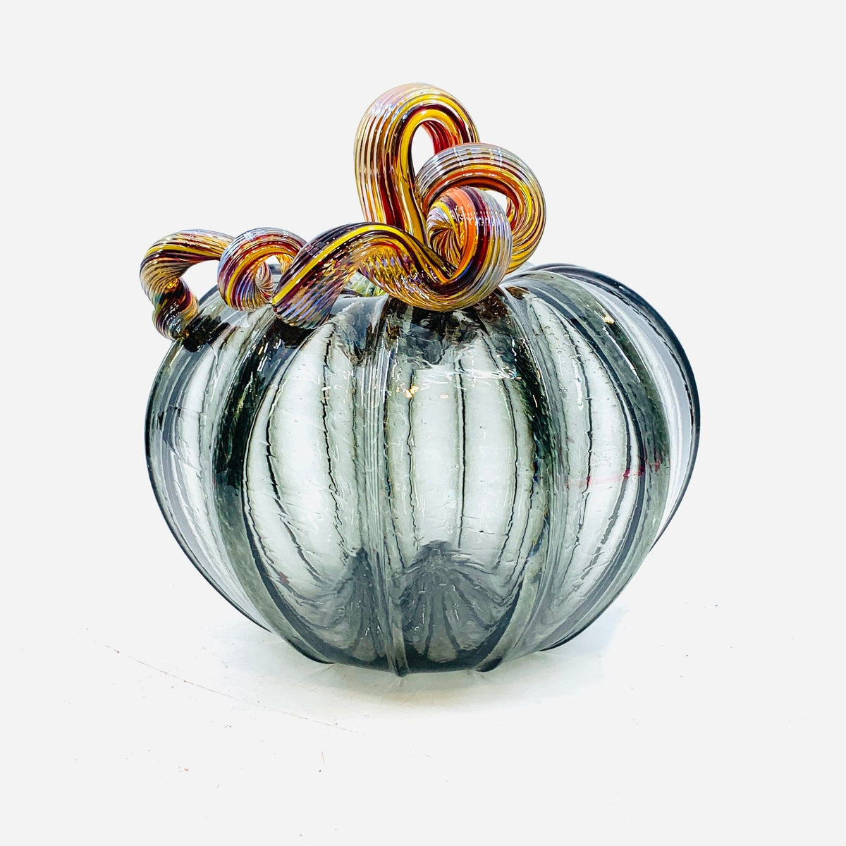 Best Daily Pumpkin 1416 Gunmetal Squat Daily Pumpkin Luke Adams Glass Blowing Studio 