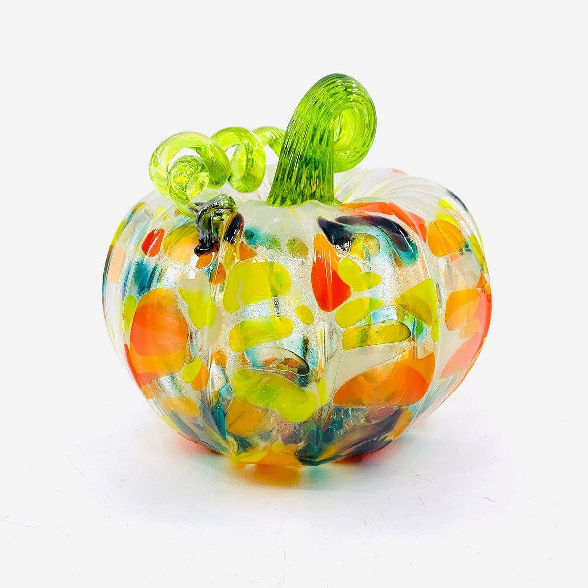 Daily Glow Pumpkin 1419 Squat Daily Pumpkin Luke Adams Glass Blowing Studio 