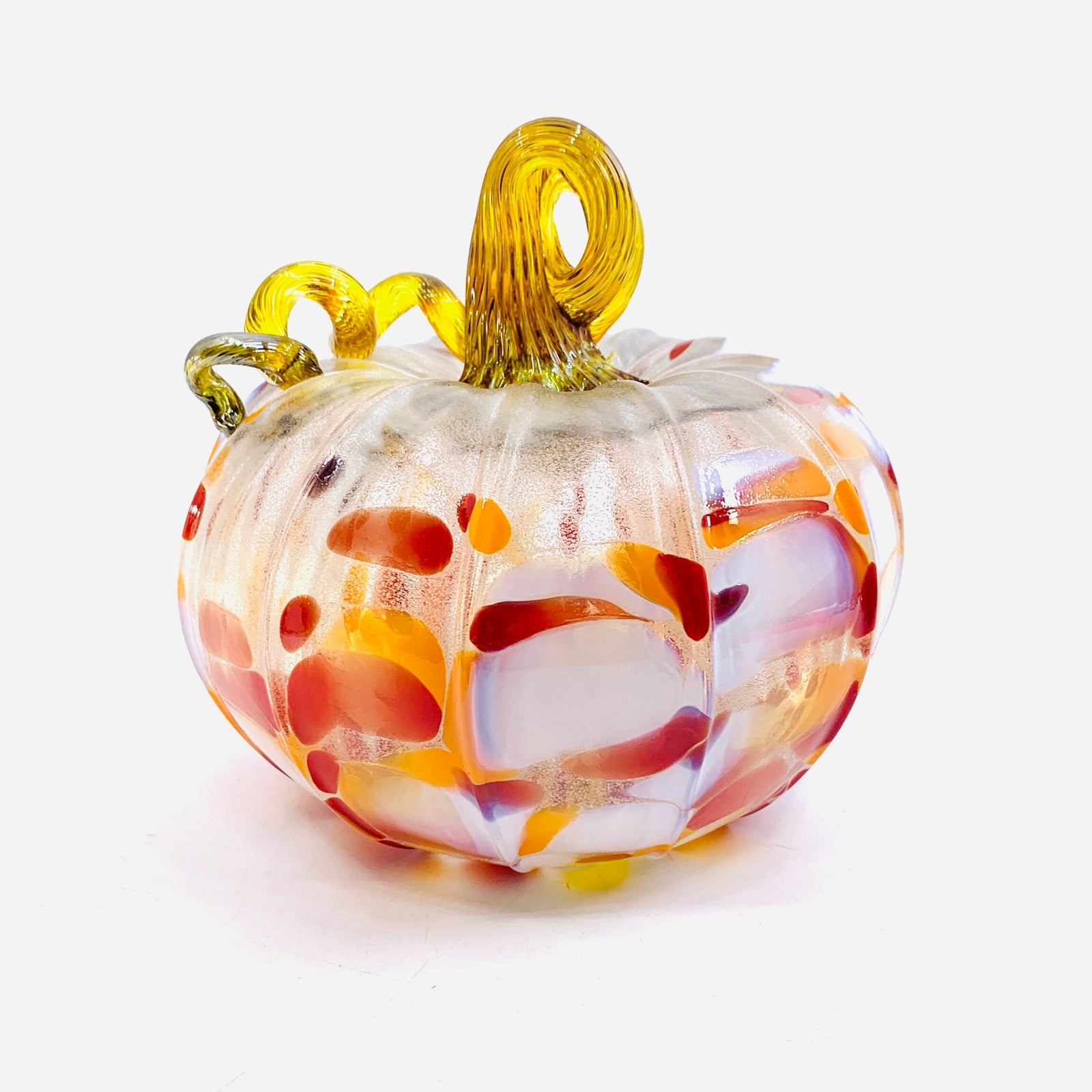 Daily Glow Pumpkin 1420 Squat Daily Pumpkin Luke Adams Glass Blowing Studio 