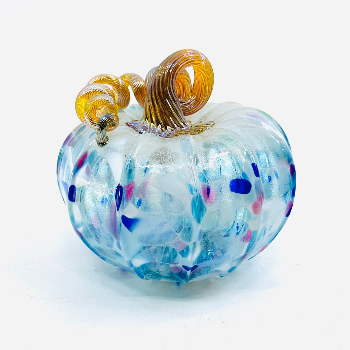 Daily Glow Pumpkin 1426 Squat Daily Pumpkin Luke Adams Glass Blowing Studio 