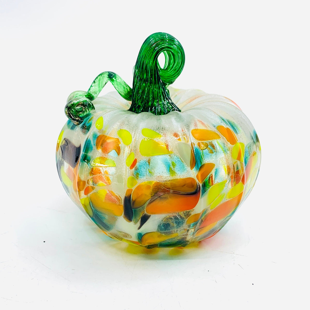 Daily Glow Pumpkin 1430 Squat Daily Pumpkin Luke Adams Glass Blowing Studio 