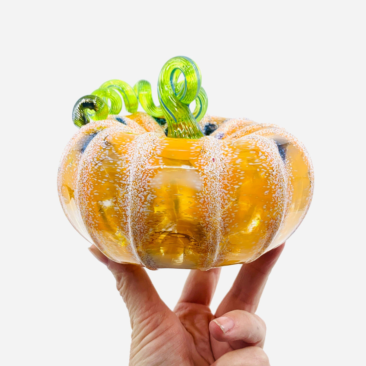 Daily Pumpkin 1440 Oops Squat Daily Pumpkin Luke Adams Glass Blowing Studio 