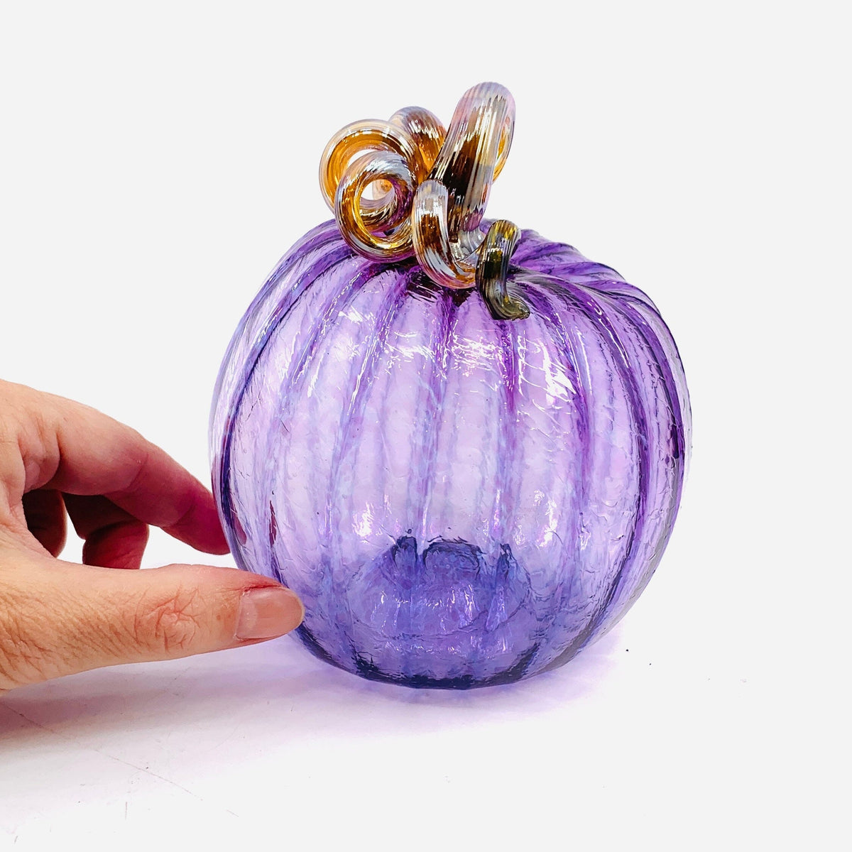 Daily Pumpkin 1442 Oops Squat Daily Pumpkin Luke Adams Glass Blowing Studio 