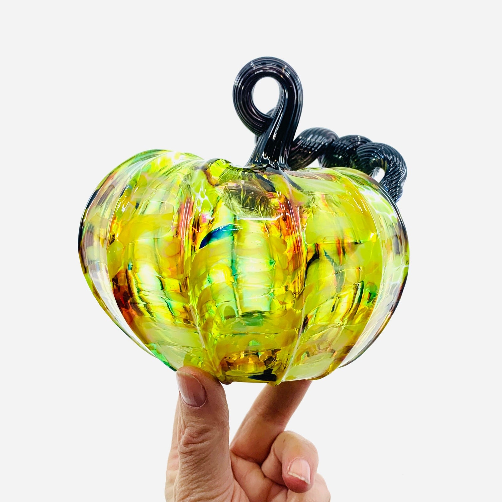 Daily Pumpkin 1443 Oops Squat Daily Pumpkin Luke Adams Glass Blowing Studio 